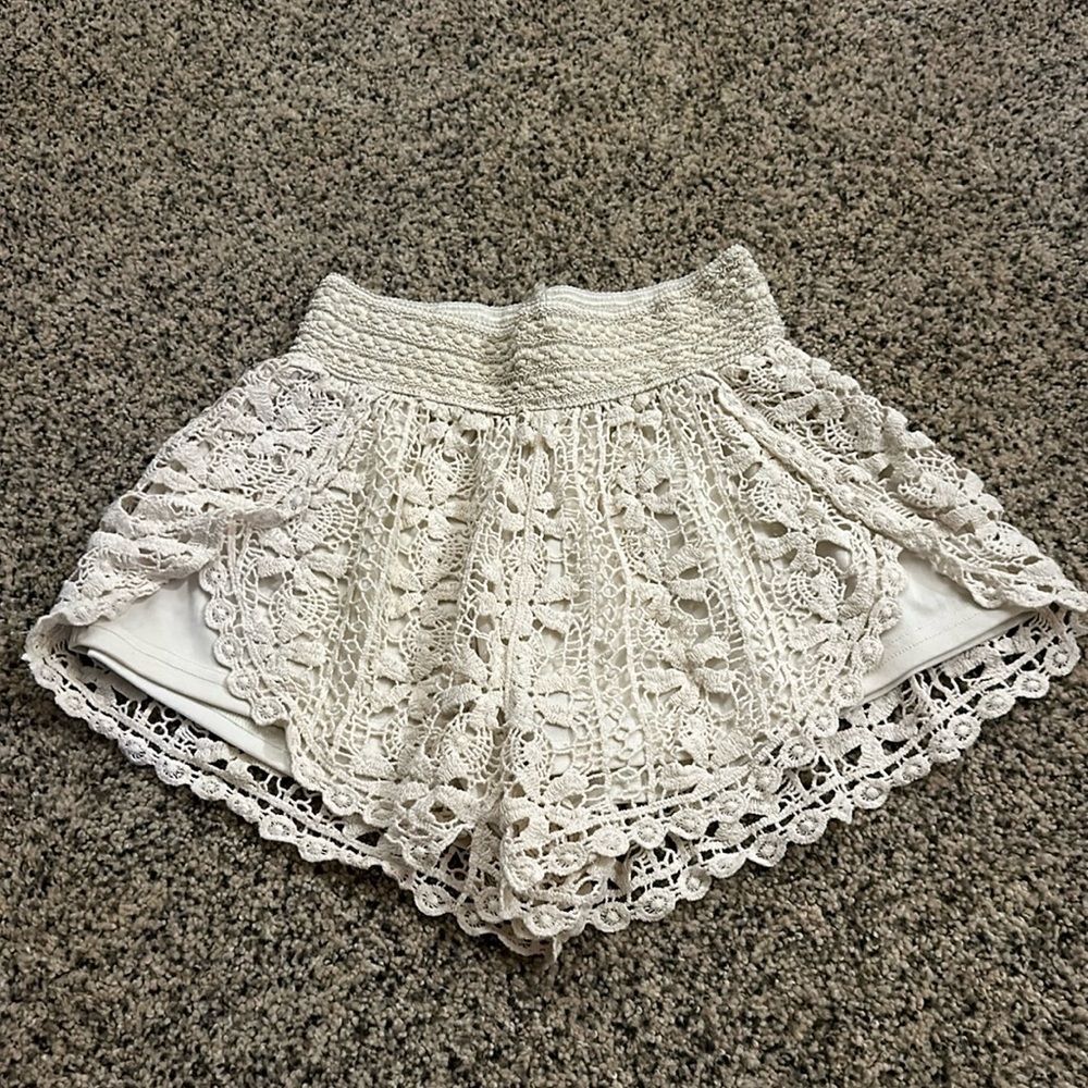 Lace shorts